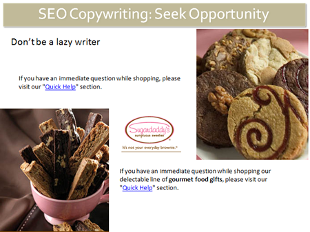 Seek Opportunity